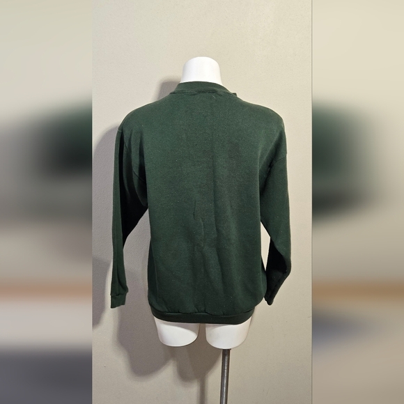 Vintage Green Bay Packers Crew Neck Sweater 1996 Logo 7 Heavyweight Size Medium - Picture 2 of 5